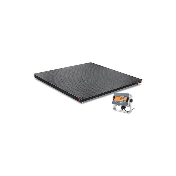 Ohaus FloorScale,LCD,1lb/0.5kg i-DF33XW5000B1L
