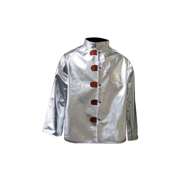 Mechanix Wear Aluminized Jacket, XL, 19 oz Snap Closure 600-ACK-XL