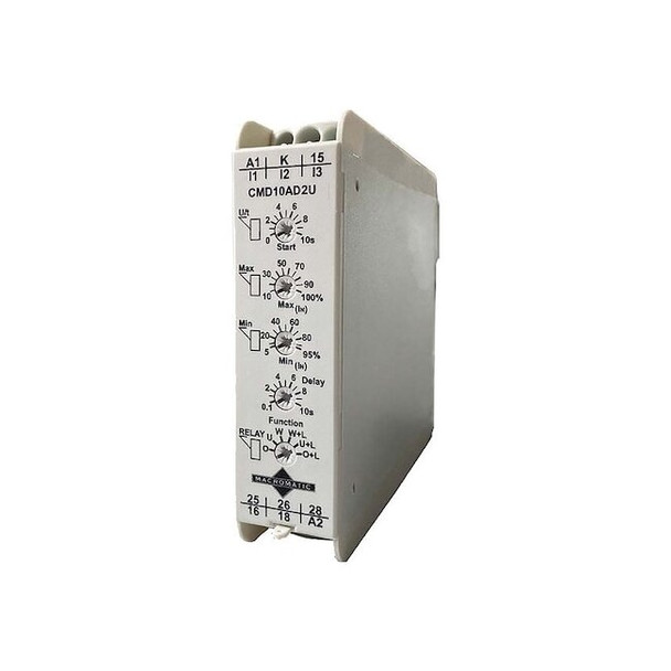 Macromatic MultiFunCurrntRelay,10A,24-240VACDC,5Pin CMD10AD2U-G