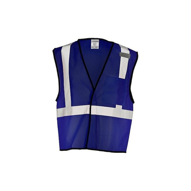 Kishigo Safety Vest,Navy,Size S/M B127-S-M