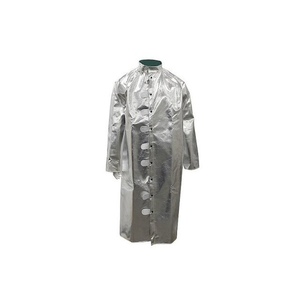 Mechanix Wear Aluminized Coat, 2XL, 19 oz Snap Closure 603-ACK-2XL