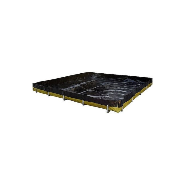 Ultratech Containment Berm,Aluminum,10 ft W 2862