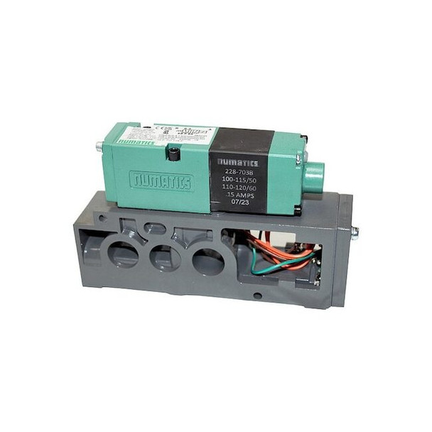Numatics Solenoid Air Con Valve,Four-Way,150 psi 082SA43BM000061