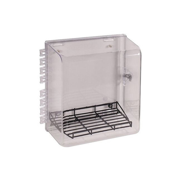 Safety Technology International Medical Protective Cabinet,Clear STI-7531MED