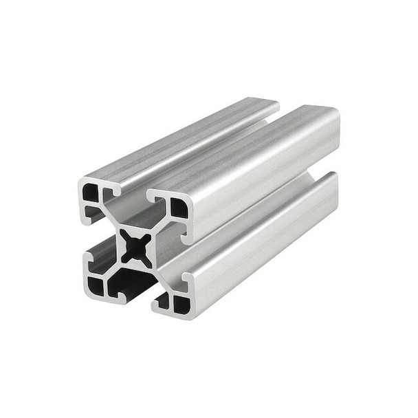 80/20 T-Slot Framing System,Single,4 ft,Clear 1515-ULS-48