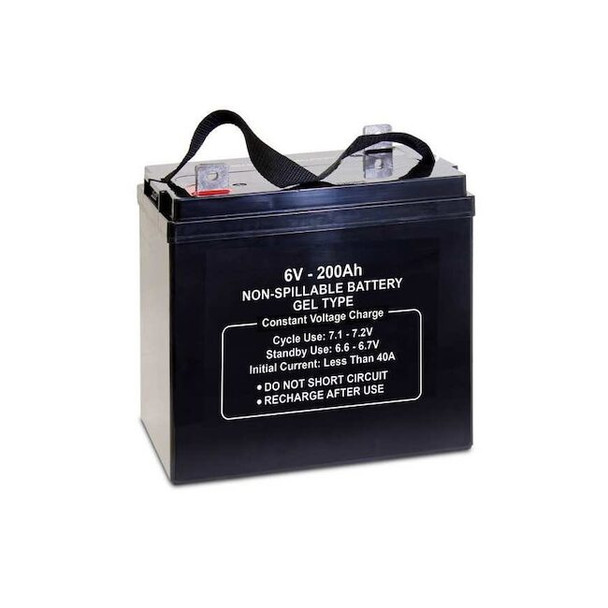 Manufacturer Varies SLA, 6V, 200Ah, GEL (golf cart), L5 47044