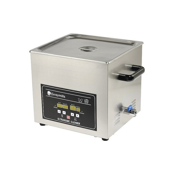 Graymills Ultrasonic Parts Washer,14" Overall L BTV-150B