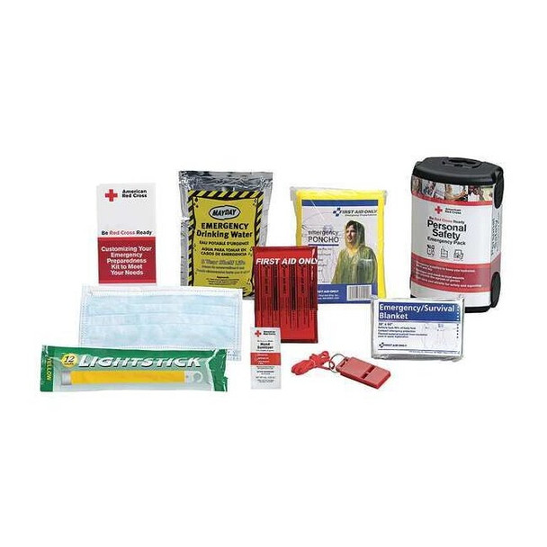 First Aid Only First Aid kit, Plastic 26 Components, 5 People Served RC-612