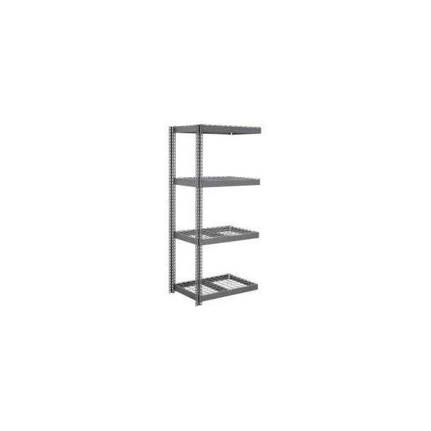 Global Industrial 4 Shelf Heavy Duty Boltless Shelving Add On 60""W x 18""D