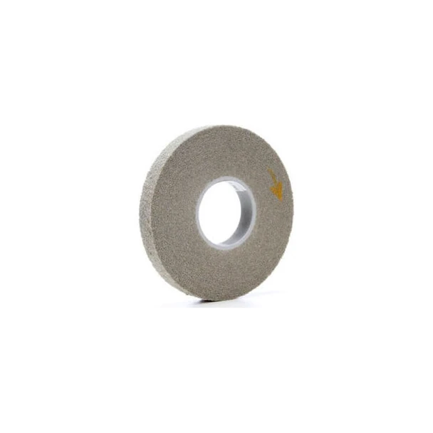 3M Scotch-Brite EXL Deburring Wheel 8"" x 1"" x 3"" Aluminum Oxide 8A MED