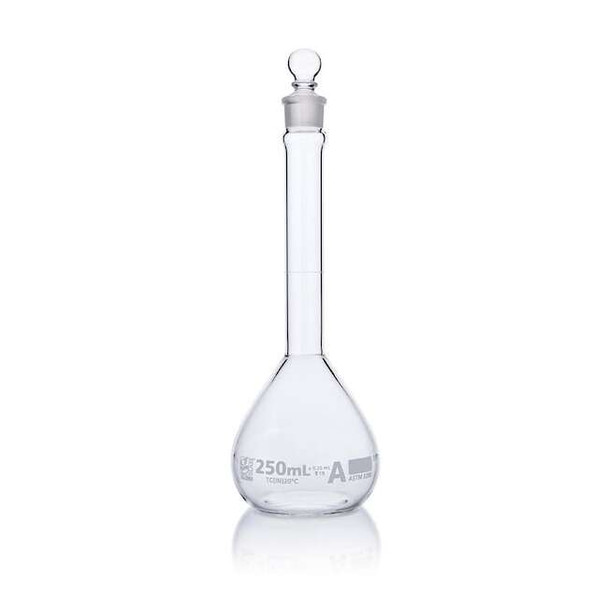 Globe Scientific Volumetric Flask,Colorless,225 mm H,PK6 8230250