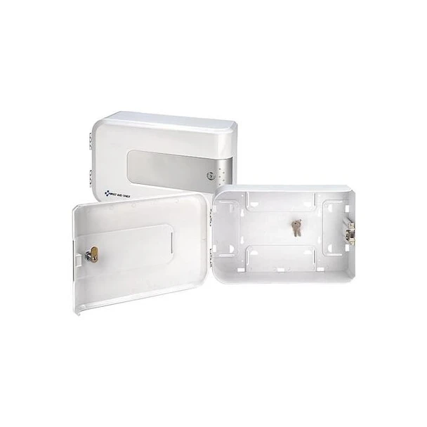 First Aid Only Empty First Aid Kit,1 Shelf,5.25"H,WHT 91105