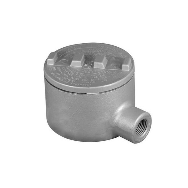 Appleton Electric Conduit Outlet Body,Iron,Trd Sz 1/2in GRE50