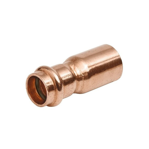 Nibco Copper,Straight,Press-fit,11/2in,FTG,1in 9008805PC
