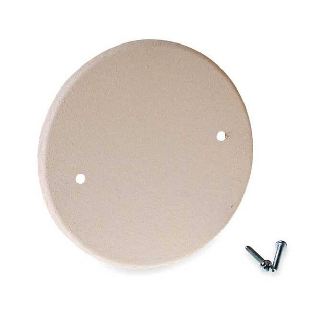 Bell Outdoor Box Cover, Fan Box Type, 1 Gang, Steel, Flat Cover Type 5653-1