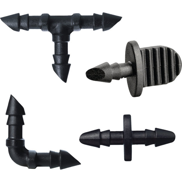 Orbit 1/4 In. Drip Watering Barbed Connectors (30-Pack) 67431