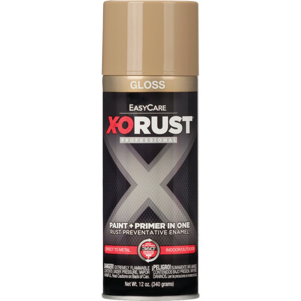 X-O Rust 12 Oz. Anti-Rust Spray Paint, Pebble XOP26-AER