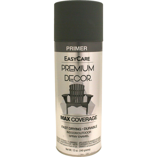 EasyCare Premium Decor 12 Oz. Spray Paint, Gray PDS9-AER