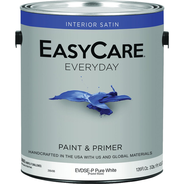 EasyCare Everyday Satin Interior Paint, Pastel Base, 1 Gal. EVDSEP-GL