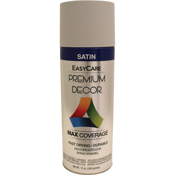 EasyCare Premium Decor 12 Oz. Spray Paint, Gibraltar Satin PDS119-AER