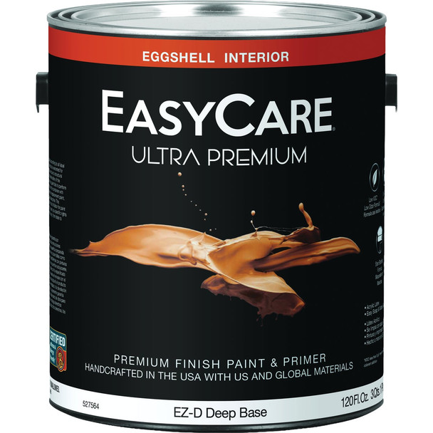 EasyCare Ultra Premium Eggshell Interior Paint, Deep Base, 1 Gal. EZD-GL