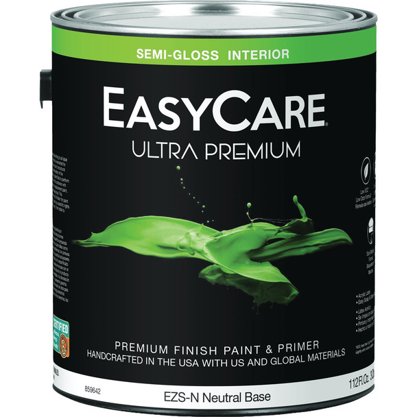 EasyCare Ultra Premium Semi-Gloss Interior Paint, Neutral Base, 1 Gal. EZSN-GL