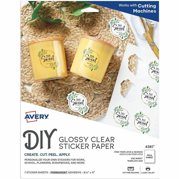 Avery&reg;  Printable Adhesive Paper 04397