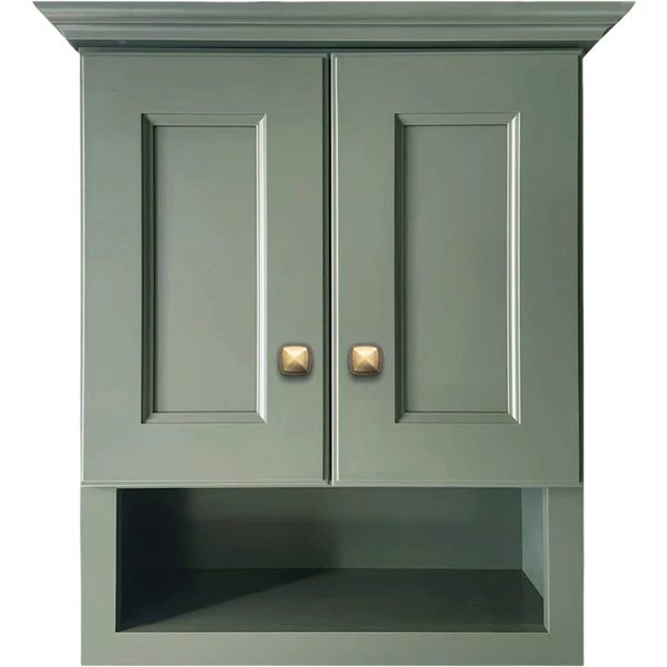GHI Cabinets Grn 21" Toilet Cb 2 Dr BV2126FRG