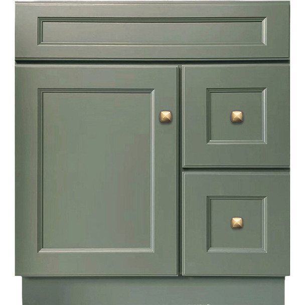 GHI Cabinets Grn 30" Vanity 2 Drwr V3021DRFRG