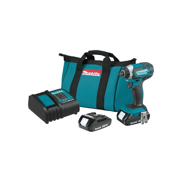 Makita Impact Driver Kit,Cordless,18 V DC XDT11SY