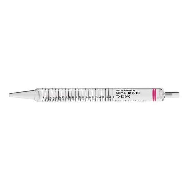 Celltreat Serological Pipet,25mL,Short,PK100 229226B