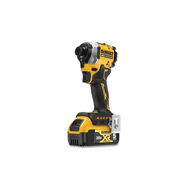 ATOMIC™ 20V MAX* Brushless Cordless Impact Driver, 1/4 in Drive, Kit, Includes 5.0 Ah Battery/Charger/Belt Clip/Bag
