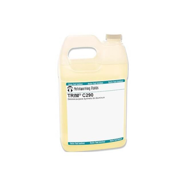 Cutting Fluid, C290, Synthetic, 1 gal, Jug, Colorless to Light Yellow Pack of 4