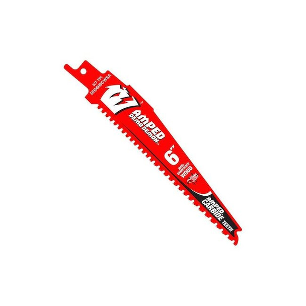 Diablo Reciprocating Saw Blade,6" L,1" W,PK3 DS0606CWSA3