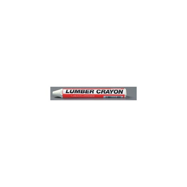 80350 Markal Lumber Crayon #200 Lumber & Timber Marker,White
