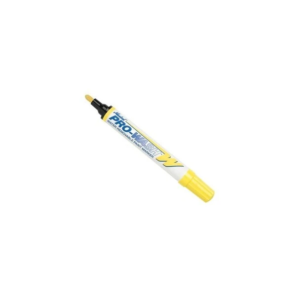 97031 Markal Pro-Wash W Water Removable Liquid Paint Markers,Yellow