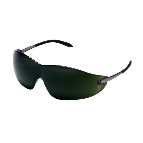 S21150 MCR Safety S21 Series Safety Glasses, Green Lens