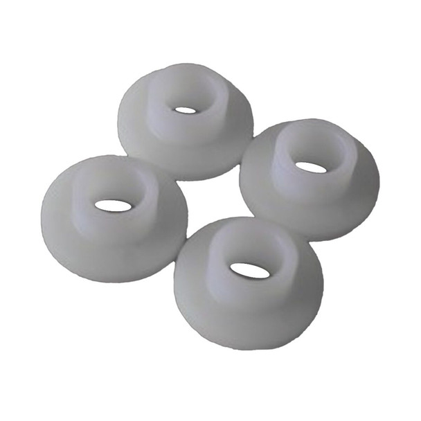 BOIS Diamond Lead Reels Bolt Isolators, 4PK