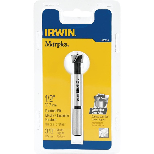 1966896 Irwin Marples 1/2 In. x 3-1/2 In. Reduced Forstner Drill Bit