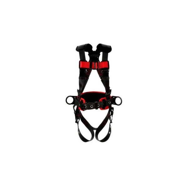1161309 Protecta® Construction Style Positioning Harness, Black, Medium/Large