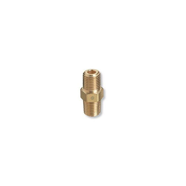 B-4HP Western Enterprises Pipe Thread Nipple, Male to Male Type, Hex Style