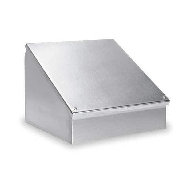 Captive Screws Electrical Enclosures, 8 in H, 7 in D, 8 in W, 12, 13, Steel