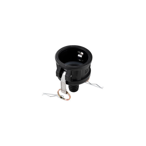 Global Industrial Polypropylene 2"" Female Part C Camlock 1"" Hose Barb