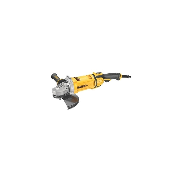 4.9HP Large Angle Grinders, 9 in Dia, 15 A, 6,500 rpm, Trigger; No-Lock