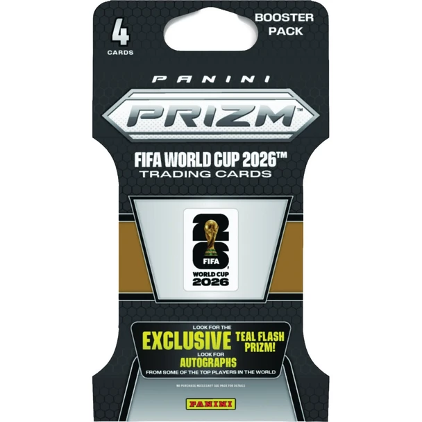 Panini 2026 Prizm World Cup Sleeved Booster 2-20268-04 Pack of 94