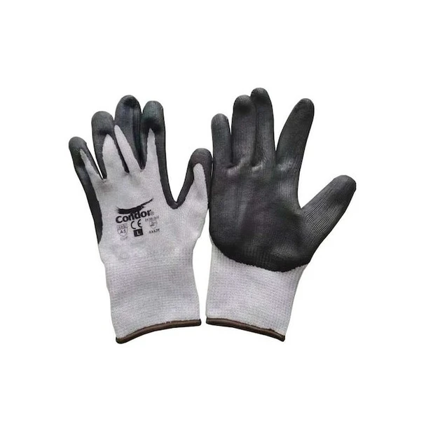 Cut-Resistant Gloves, Cut Level A5 ,Dipped ,Nitrile ,Foam ,L 1 PR Pack of 12