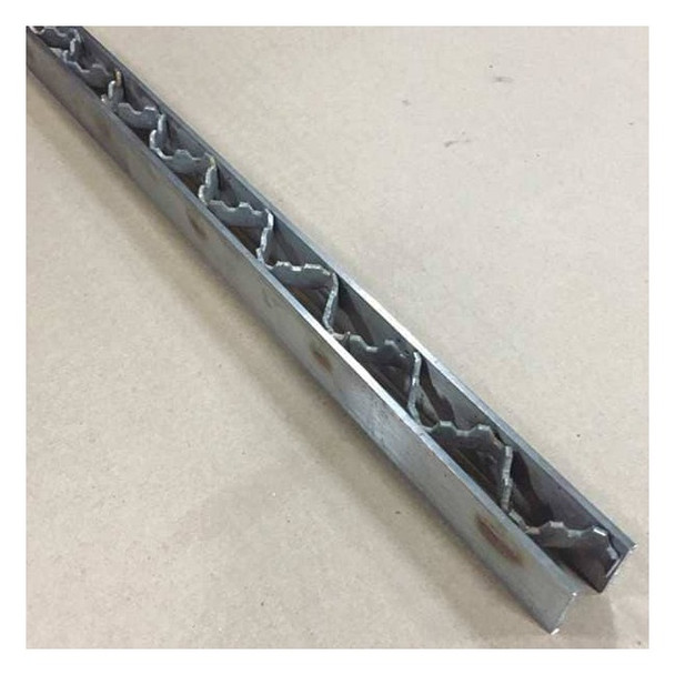 Manufacturer Varies Anti-Slip Bar,Stainless Steel,84 in. L 6926T-T304-84