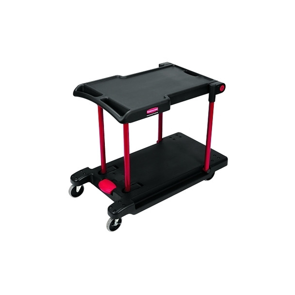 Convertible Utility Carts, 250 lb; 400 lb, 42 1/2 X 23 4/5 X 34 2/5h, Black