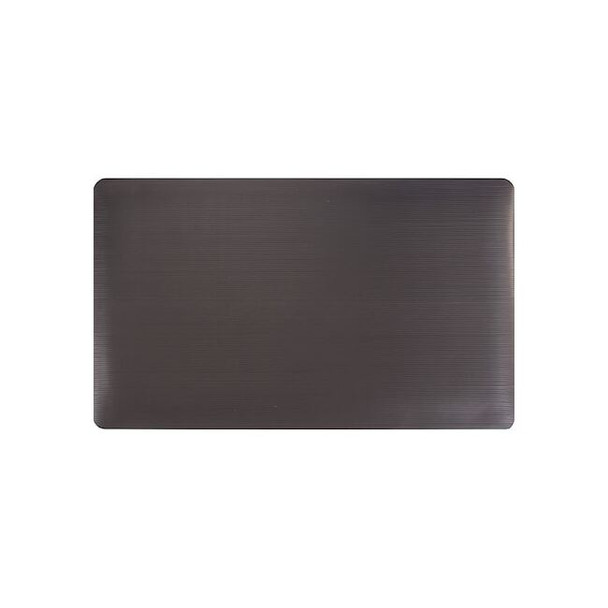 Antifatigue Mat, 2 ft L x 3 ft W, 7/8 in Thickness, Vinyl, Black