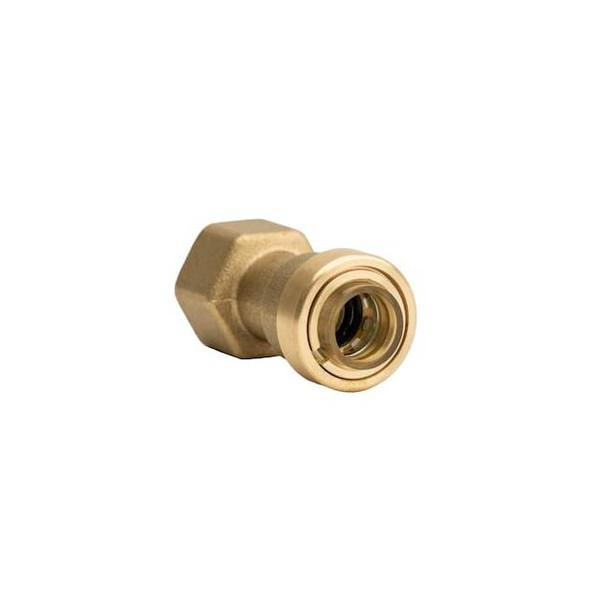 Quickfitting Strt,Brass,Push-Fit1/2in,FNPT1/2in HV-FA-0500